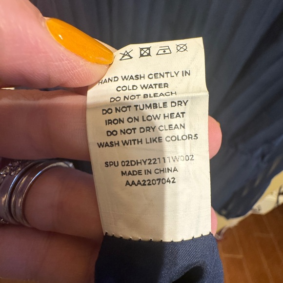 BloomChic Navy Blue Dress Sz 1X (14-16) - Picture 13 of 15